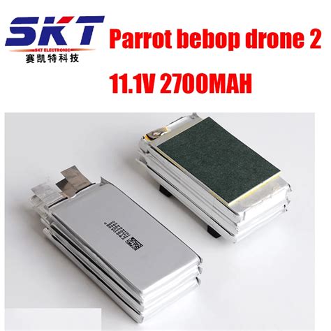 buy dxf  arrived parrot bebop  drone  mah lipo battery replacement
