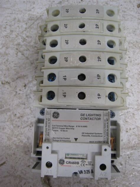 general electric ge  pole lighting contactor crb ebay