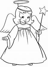 Angel Coloring Angels Pages Kids Drawing Outline Drawings Clipart Christmas Guardian Cliparts Moroni Kolorowanki Color Attribution Forget Link Don Getdrawings sketch template