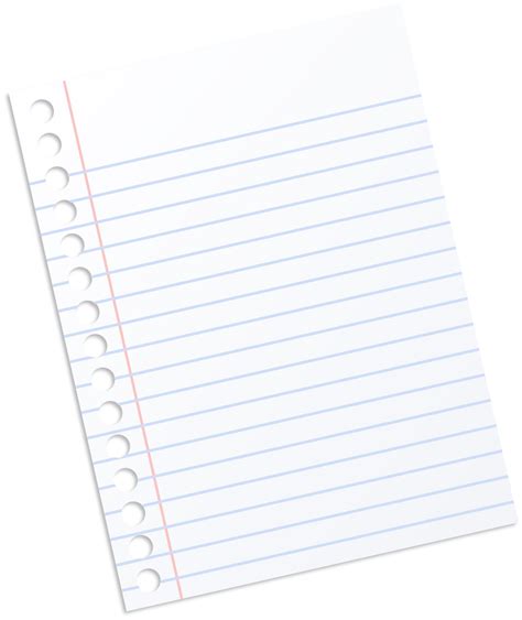 paper notebook material  torn paper png