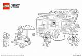 Coloring City Fire Lego Station Pages Printable sketch template