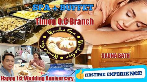 wensha spa buffet timog branch quezon city  youtube