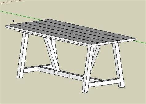 plan table jardin par atelier du bois vert sur lair du bois