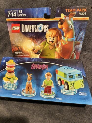 lego dimensions scooby doo team pack 71206 883929463831 ebay
