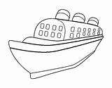 Barco Colorear Ferry Transatlantico Navio Dibujos Navire Paquebot Colorare Cdn5 Acolore Coloritou sketch template