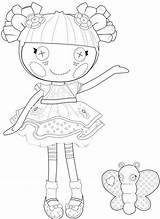 Coloring Lalaloopsy Pages Kids Doll Colouring Printable Girls Fun Printables4kids Rag Lalaa Party Flower Dolls Patterns Blossom Lala Printouts Printables sketch template