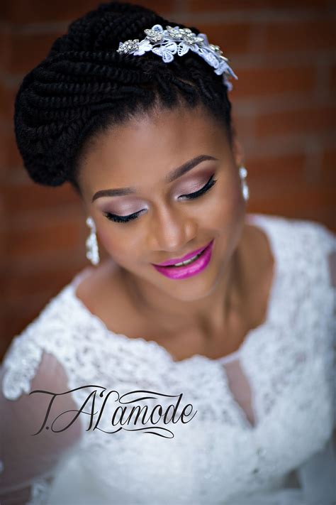 Striking Natural Hair Looks For The 2015 Bride Beautiful Wedding Makeup