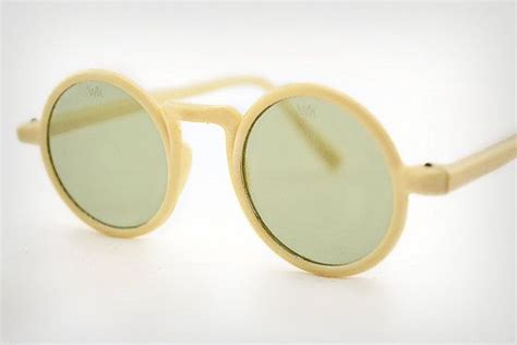 30s sunglasses 1930 s willson ivory colored celluloid round tinted