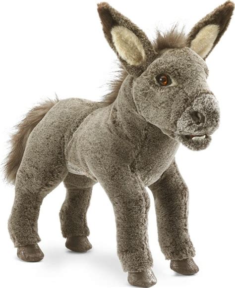 baby donkey puppet folkmanis