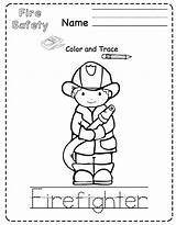 Preschool Printables Safety Fire Coloring Worksheets Toddler Pdf Prep Print Coloringhome sketch template