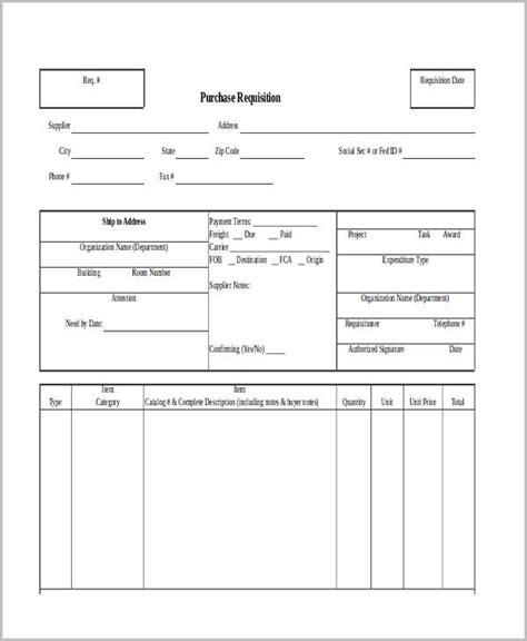 purchase requisition sample requisition form classles democracy