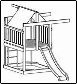 Jungle Gym Plans Swing Fort Set Playset Kids Build Playground Playhouse Fun Outdoor House Step Basic Wood Play Theclassicarchives Backyard sketch template