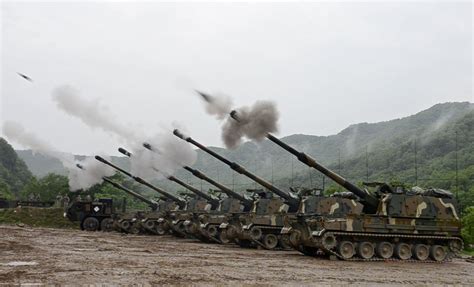 south korean artillery coordinate fires  dmzdefencetalkcom