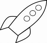 Rocket Clipart Clip Outline Ship Space Drawing Rockets Coloring Cartoon Rocketship Cliparts Line Template Pages Color Clipartbold Clipartcow Library Clipartix sketch template