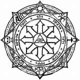 Sigil Cthulhu Sigils Shroud Runes sketch template