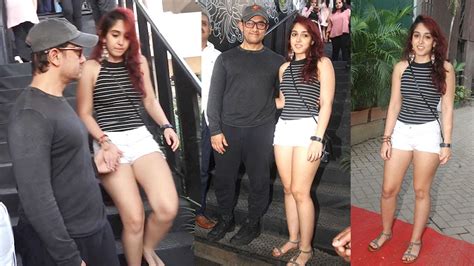 aamir khan s daughter ira khan s this video will make you believe that she is a b0llywood ready