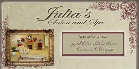 lancaster ohio beauty salon day spa nail salon julias salon spa