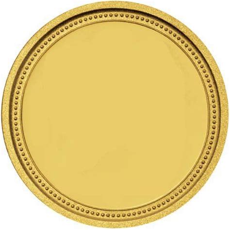 printable gold coins template