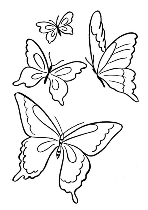 butterfly coloring pages  kids butterfly coloring page butterfly