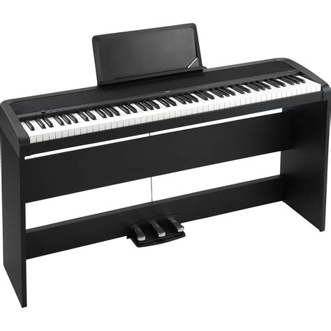korg bsp digital piano  stand  pedalboard black bspbk