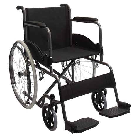 silla de ruedas mobicare basica  descansa pies fijo salud