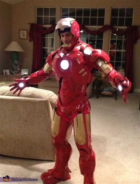 coolest homemade iron man costume photo