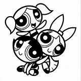 Powerpuff Coloring Girls Pages Kids Search Gif sketch template