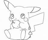 Pikachu Baby Cute Drawings Drawing Getdrawings sketch template