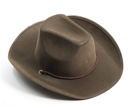 brown suede hat costume holiday house