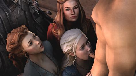cersei daenerys and margaery having some fun together nerd porn