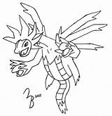 Pokemon Hydreigon Lined Lazy Bing Deviantart Nanmu Ninmu Symbols Character Drawings sketch template