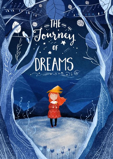journey  dream book cover  behance book cover illustration