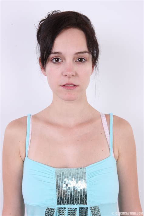 Beautiful Dark Haired Veronika Came To The Casting