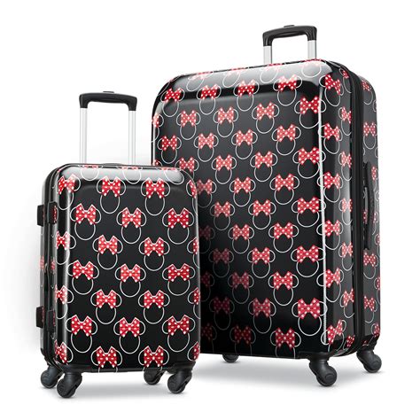 american tourister american tourister disney  piece hardside spinner
