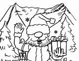 Competition Christmas Coloring Far Colouring sketch template