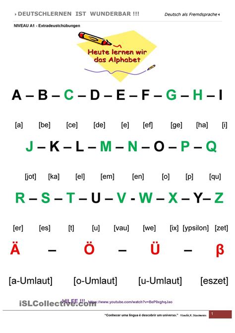 das alphabet deutsch lernen alphabet vokabeln lernen