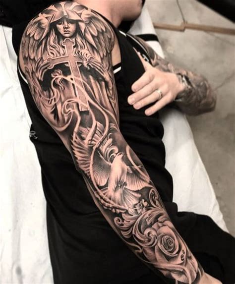 10 Religious Arm Sleeve Tattoos Template Free Download