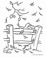 Coloring Pages Picket Fence Getcolorings sketch template