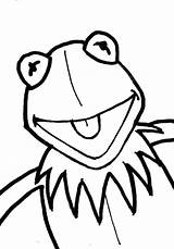 Kermit Frog Coloring Pages Drawing Kids Colouring Clipartmag Clip Clipart sketch template