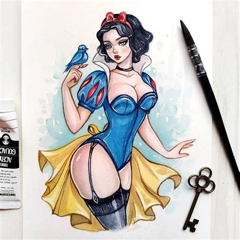 Sexy Disney Princess Pinups