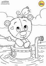 Coloring Pages Tv Books Animal Preschool Kids Bojanke Cuties Cute Bontontv Bonton Printables sketch template