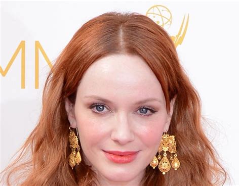 christina hendricks from get the look emmys 2014 hair and makeup e news