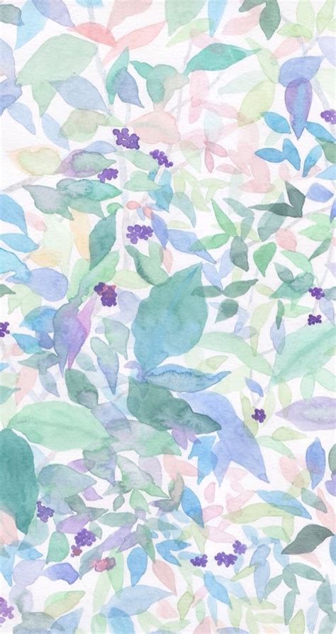 floral abstract watercolor background watercolor leaves