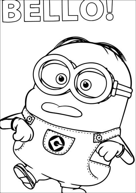 coloring page     mcoloring minions coloring pages