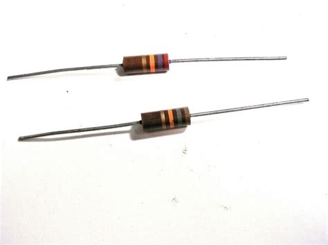 ohm  watt  carbon comp resistor lot   pc allen bradley ebay