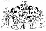Coloring Disney Pages Christmas Colouring Only sketch template