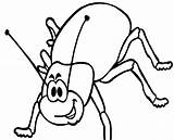 Beetle Insect Coloring Pages Color sketch template