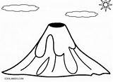 Volcano Coloring Pages Drawing Lava Shield Printable Composite Kids Sketch Cartoon Volcanoes Cool2bkids Eruption Clipart Draw Tsunami Getdrawings Drawings Clipartmag sketch template