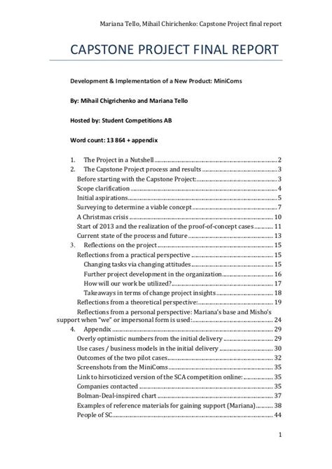 capstone final report