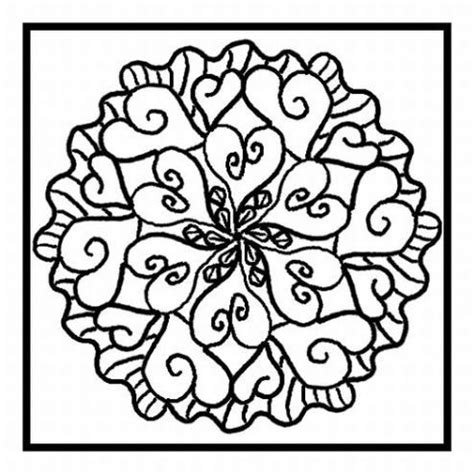 mosaic valentine coloring pages valentine coloring pages heart